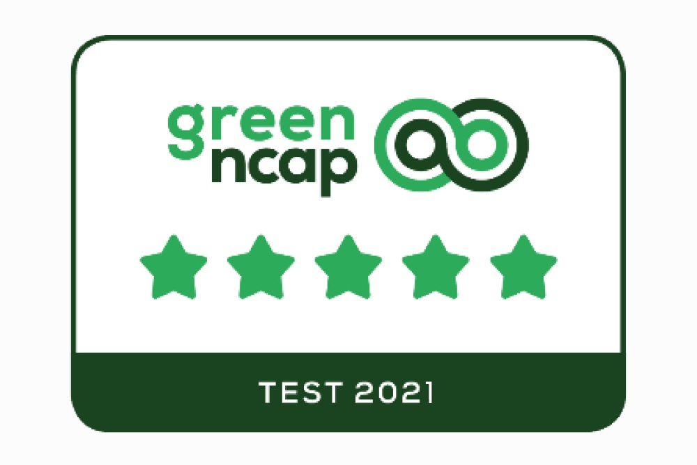 Logo vert NCAP. Test 2021