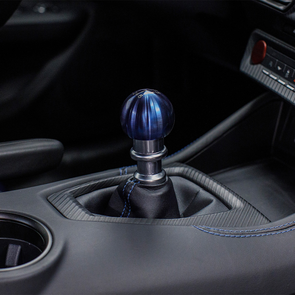 Levier de vitesses de la Ford Mustang Dark Horse
