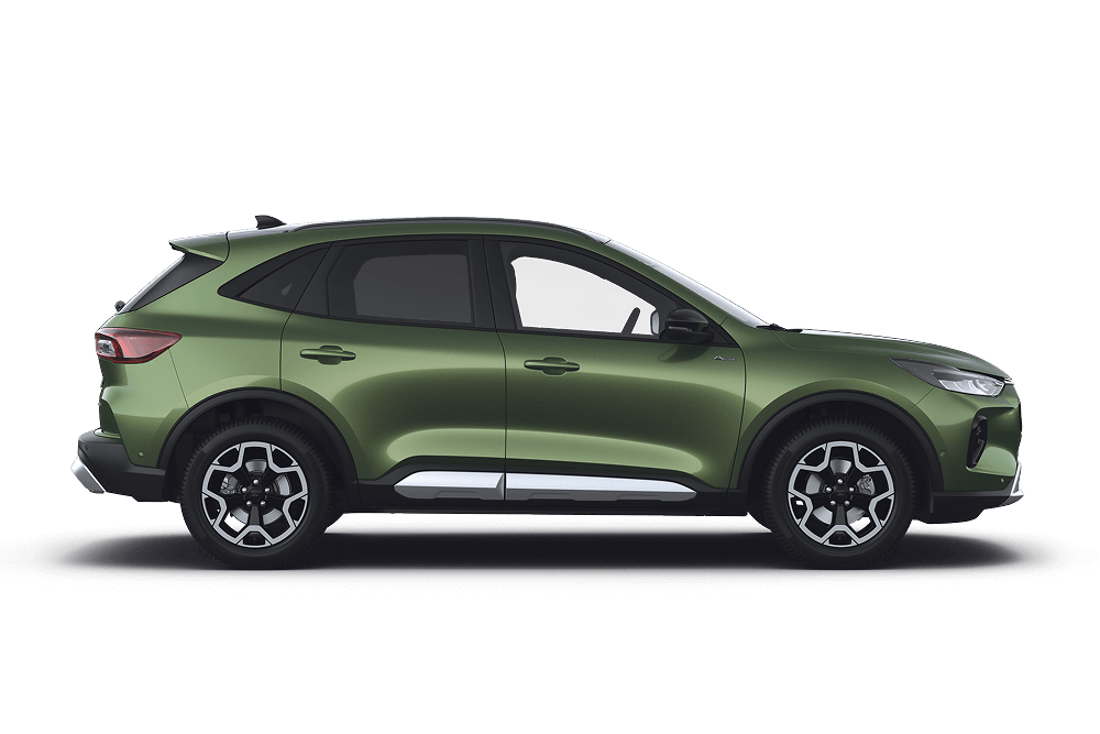 Vue de profil de la Ford Kuga