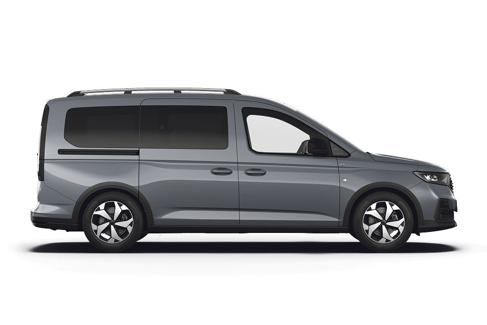 Vue de profil de la Ford Tourneo Connect