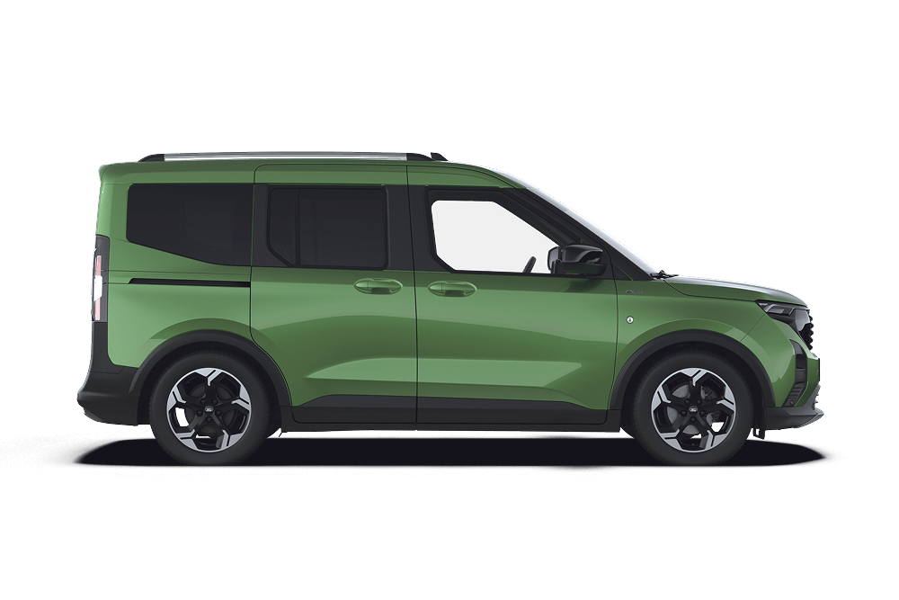 Vue de profil de la Ford Tourneo Courier