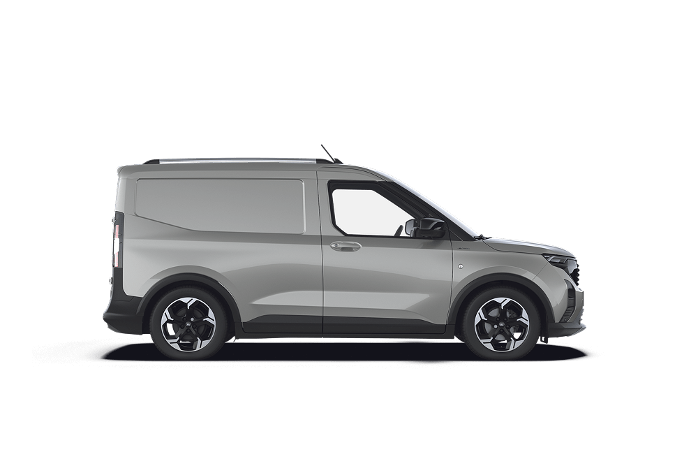 Vue de profil de la Ford Transit Courier